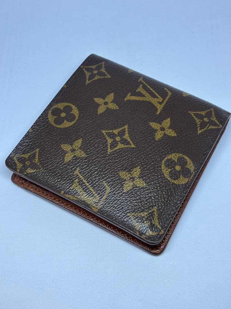 LOUIS VUITTON ルイヴィトン モノグラム 二つ折り財布