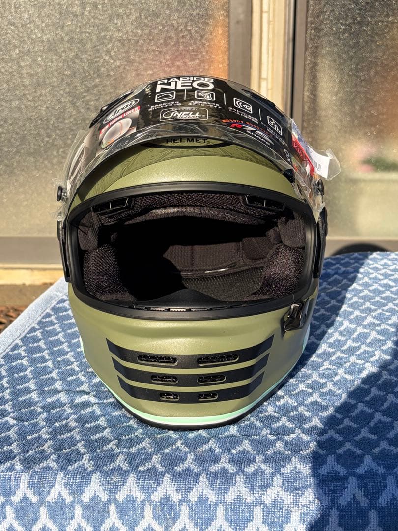 ARAI RAPIDE NEO OVERLAND オリーブ　美品