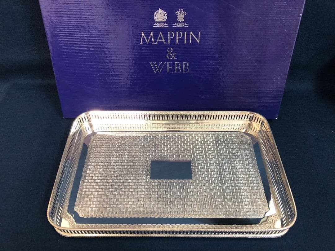 Mappin&Webb マッピンアンドウェブ トレー 箱付き 保管品