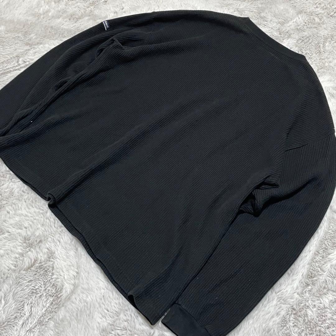 ディセンダント　ロングTシャツ　ワッフル　サーマル　ハニカム　23ss Mサイズ