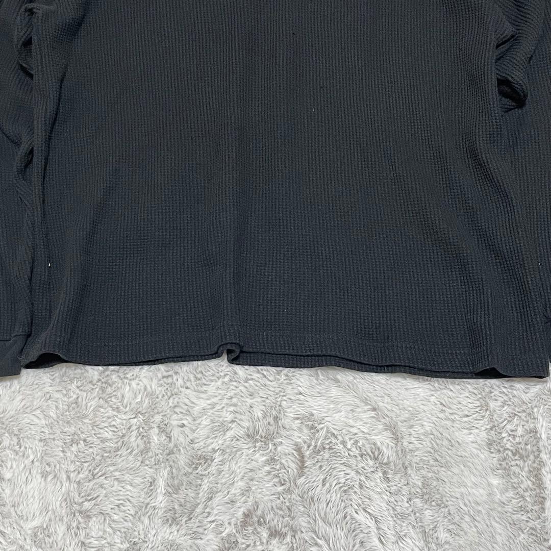 ディセンダント　ロングTシャツ　ワッフル　サーマル　ハニカム　23ss Mサイズ