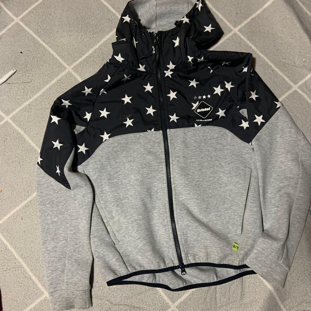 Bristol 星柄フード付きパーカー