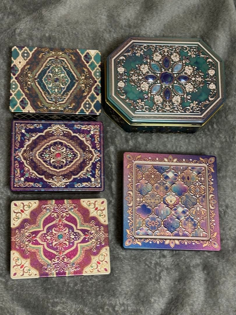 2025 ジャミーラ 空き缶 5種まとめ売り メリーチョコレート