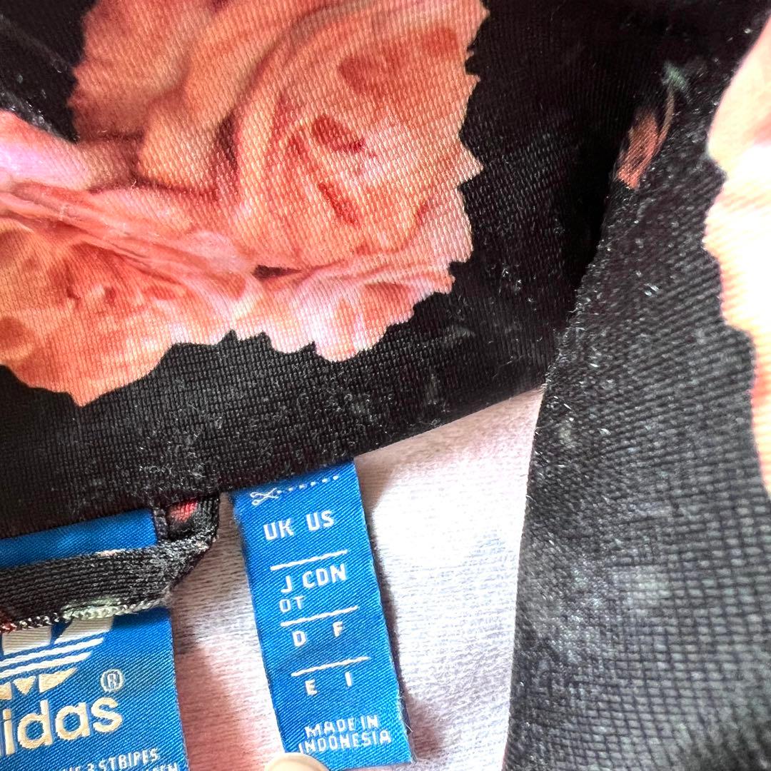 完売 RITA ORA着用 【adidas】 トラックジャケット　薔薇花柄　OT