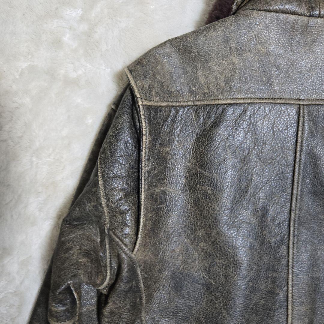 80s アウトサイド ヴィンテージ G-1 フライトジャケット 牛革