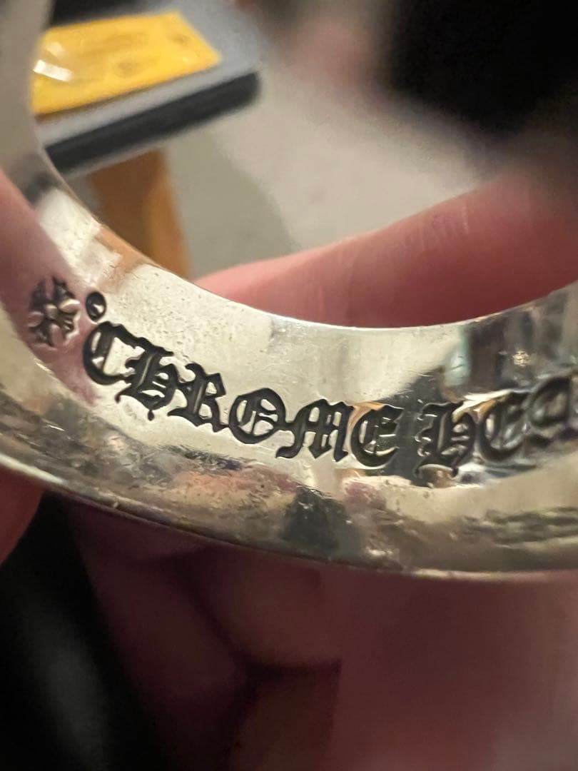 クロムハーツラージスクロールリング19-20号