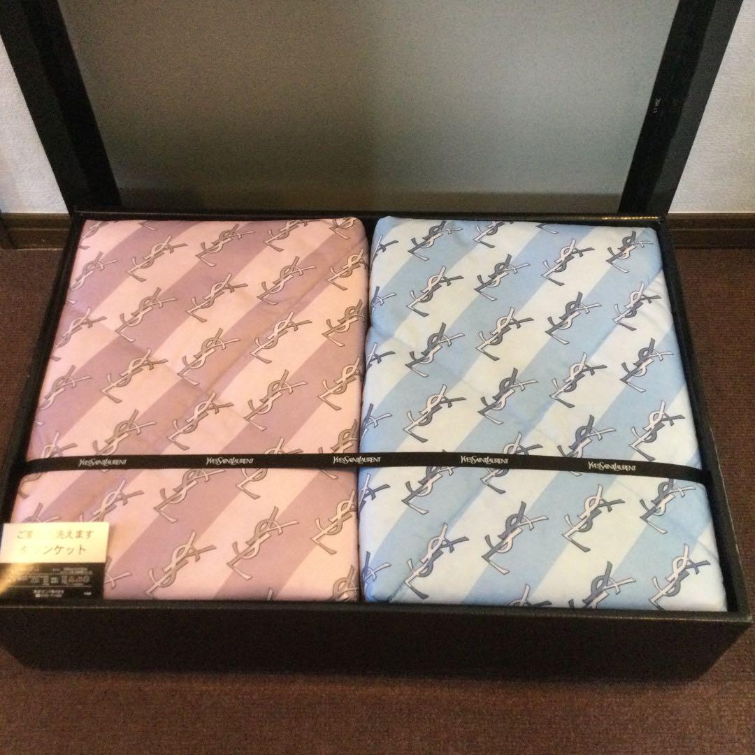 イヴサンローラン ダウンケットシングルサイズ2点 最終価格