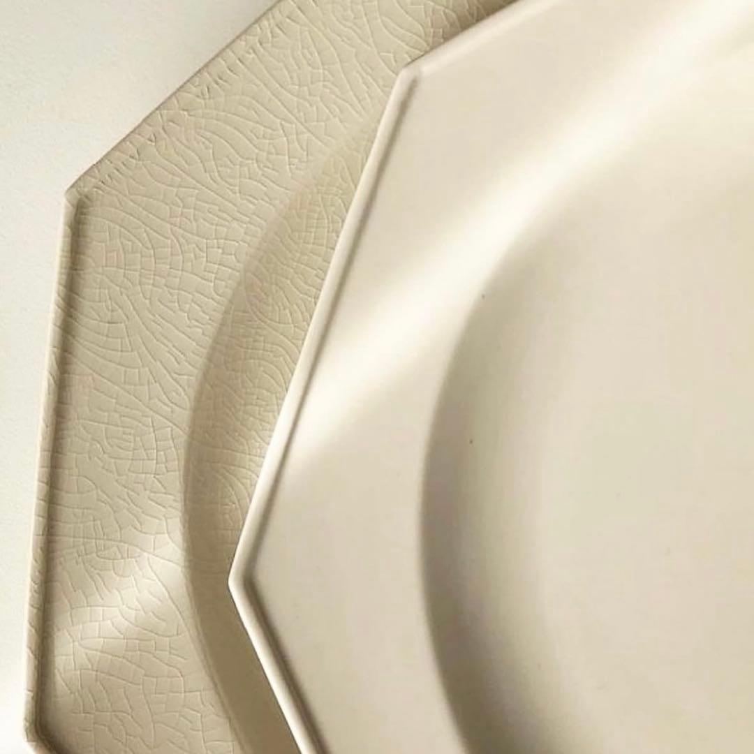 値下げ！【新品未使用】石川隆児 八角皿 2枚セット