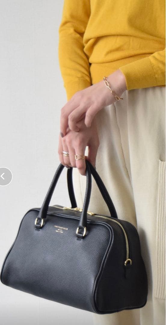 クリスチャン ヴィラ　ボストンバッグ　美品です