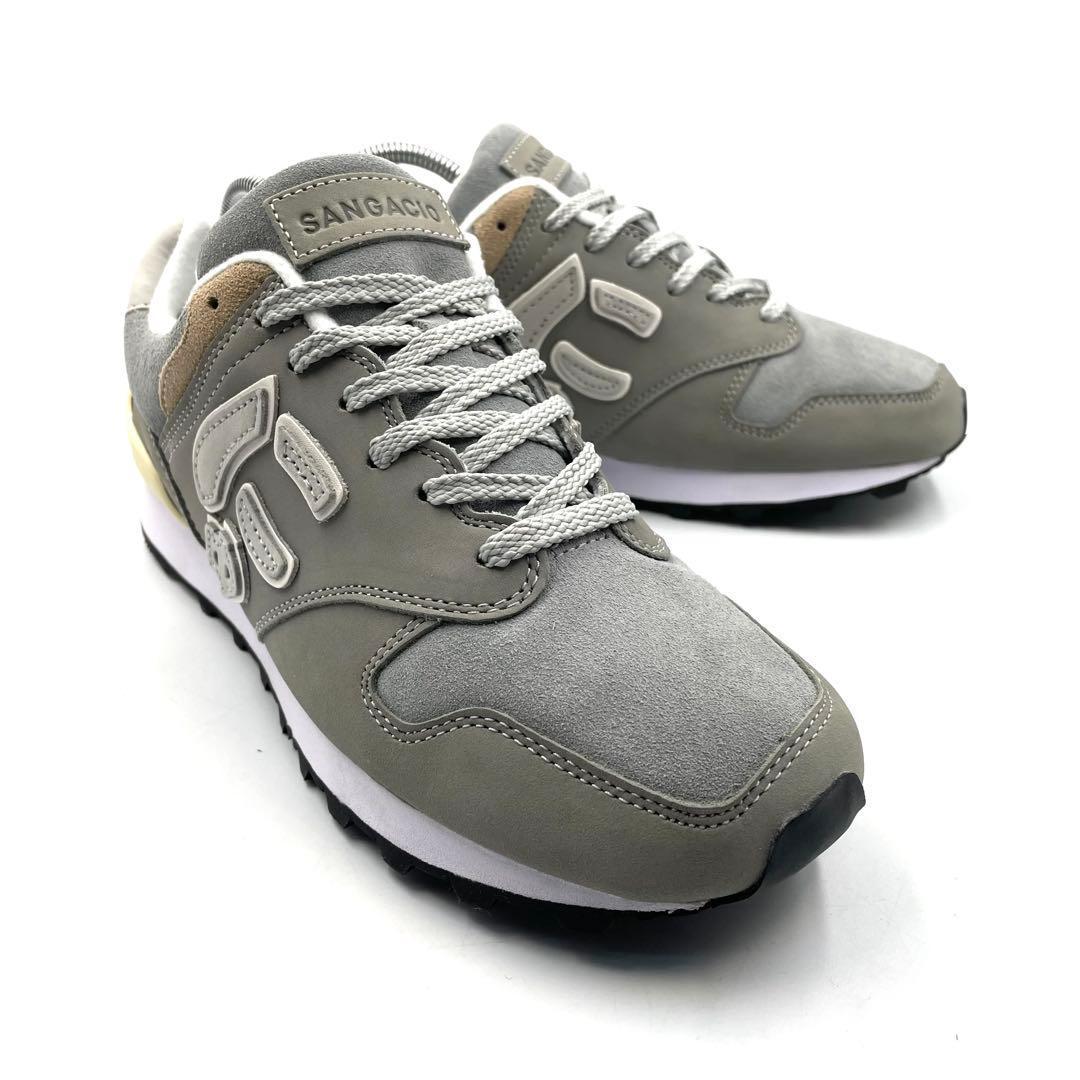 《未使用品》サンガッチョ にゅ スニーカー 10周年モデル グレー 24.5cm