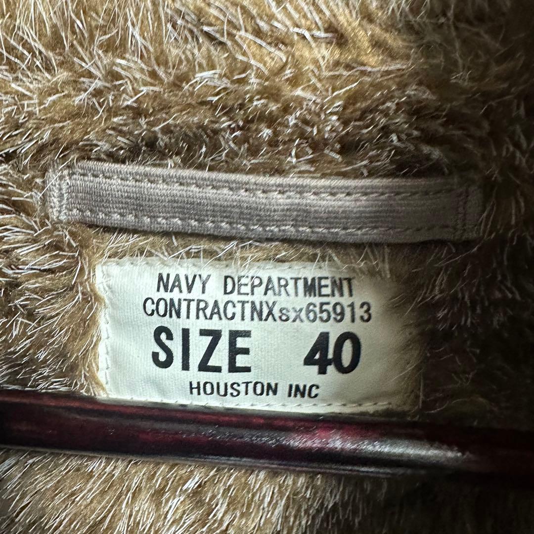 ヒューストン デッキジャケット N-1 裏ボア U.S.N NXsx65913