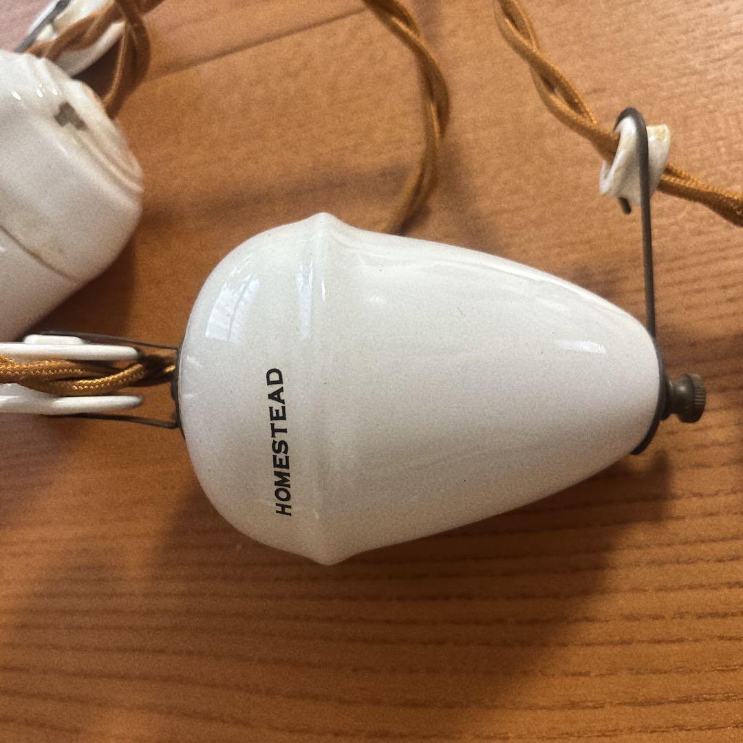 アンティーク　フリルシェード　バランサー　ソケット