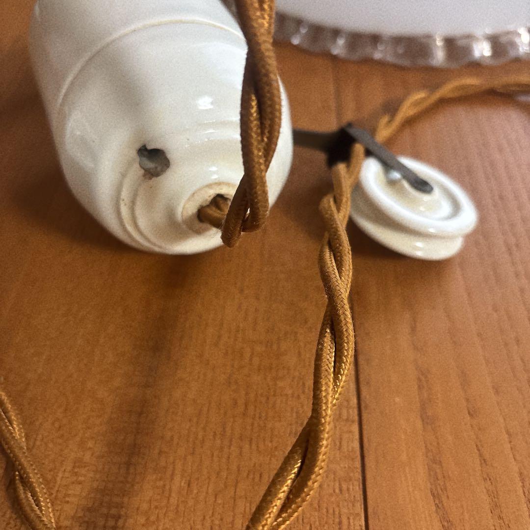 アンティーク　フリルシェード　バランサー　ソケット