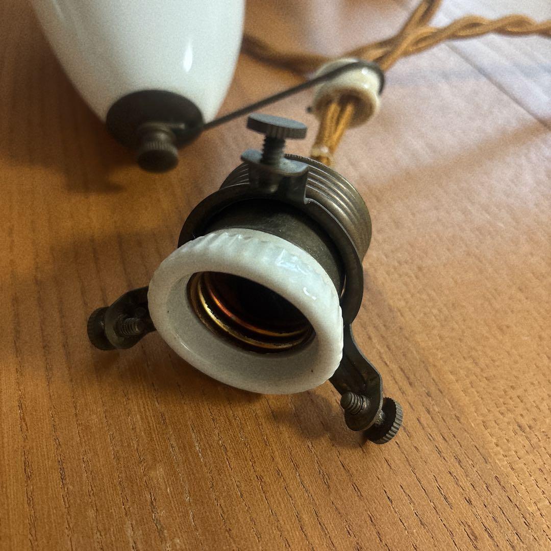 アンティーク　フリルシェード　バランサー　ソケット