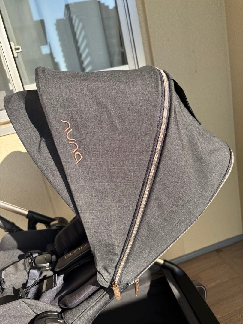 【まるまる】nuna IXXA ヌナ イクサ リベテッドローズ ベビーカー