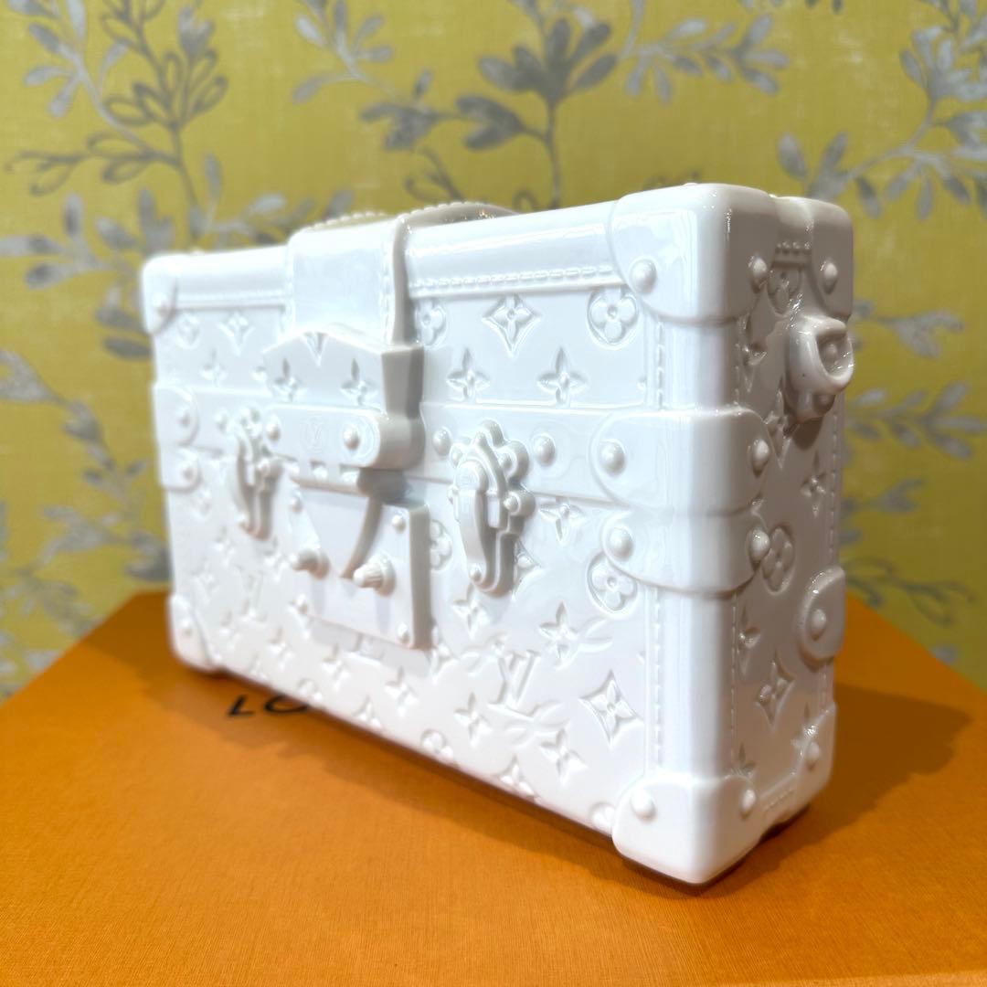 値下げ中！【未使用】ルイ・ヴィトンヴェース・プティットマルポーセリン花瓶