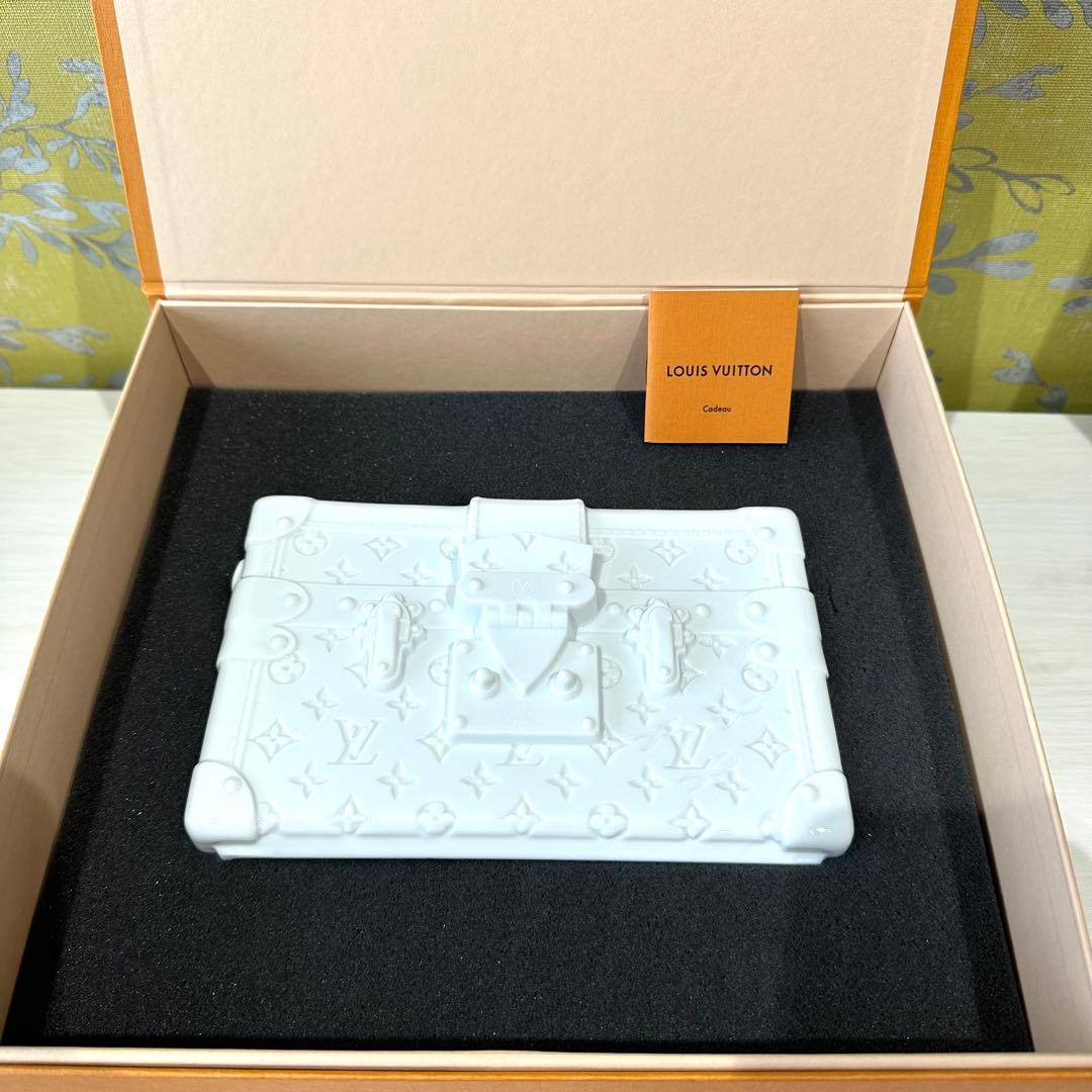 値下げ中！【未使用】ルイ・ヴィトンヴェース・プティットマルポーセリン花瓶