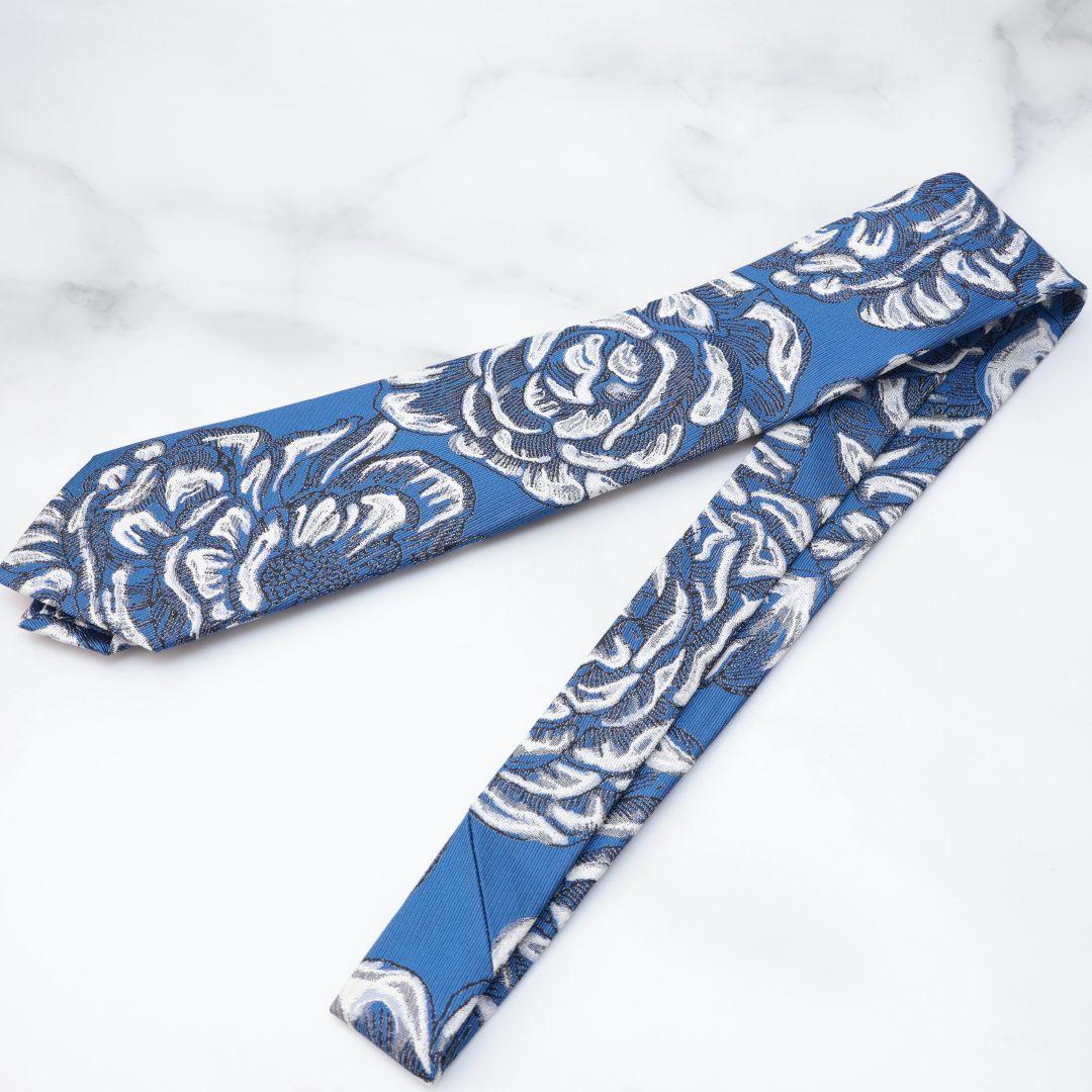 ポールスミス　コレクション　ブルー　ネクタイ