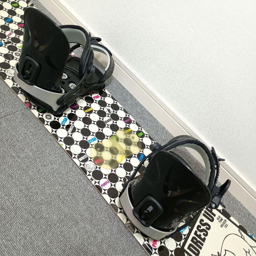 キッズ スノーボードセット 120cm ブーツ 23cm SLQ