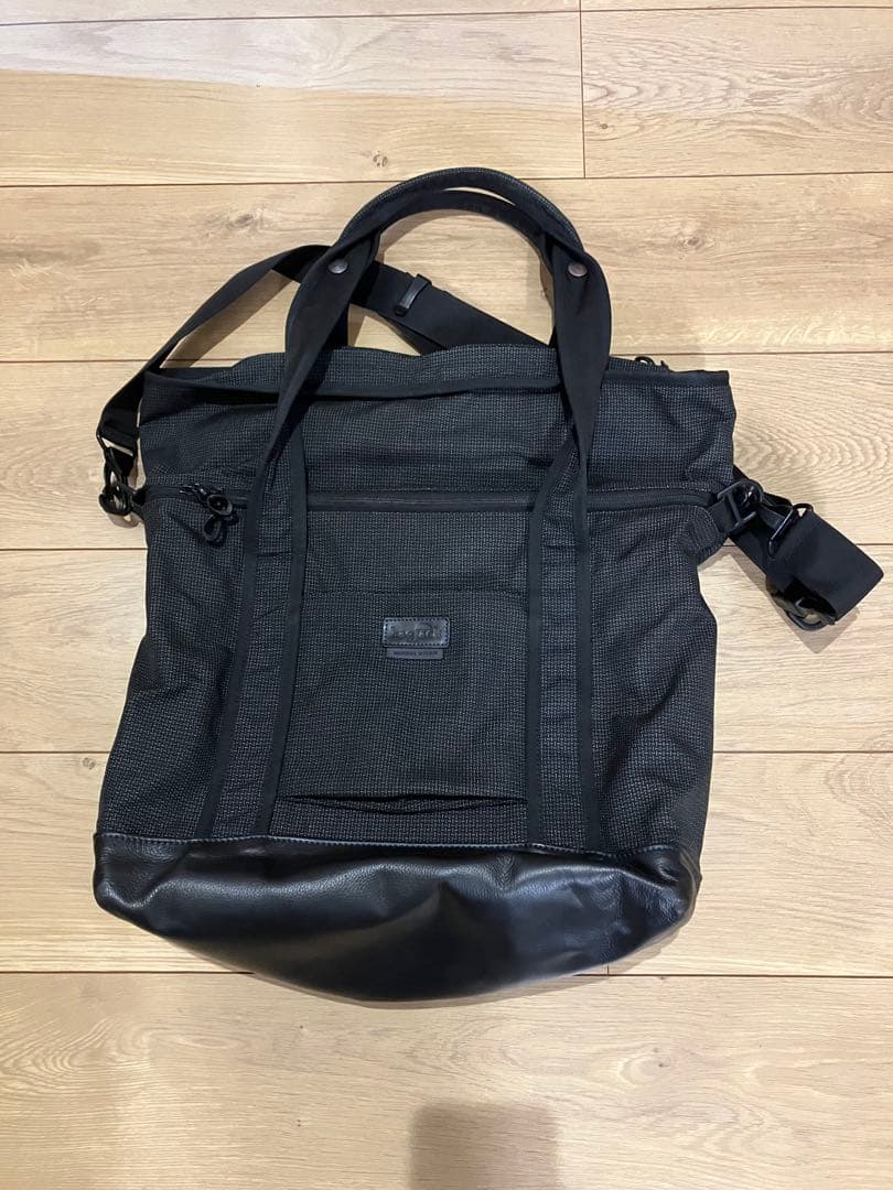 bagjack NXI 2face tote bag リフレクター　レザー 美品
