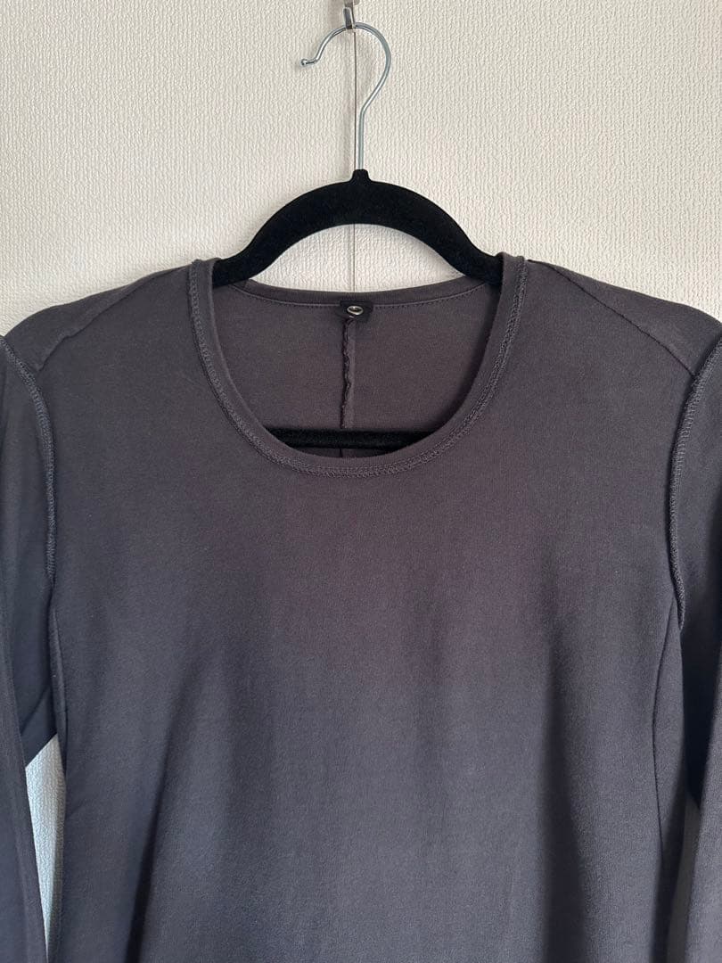 トップス inside out tight long sleeve cutsew