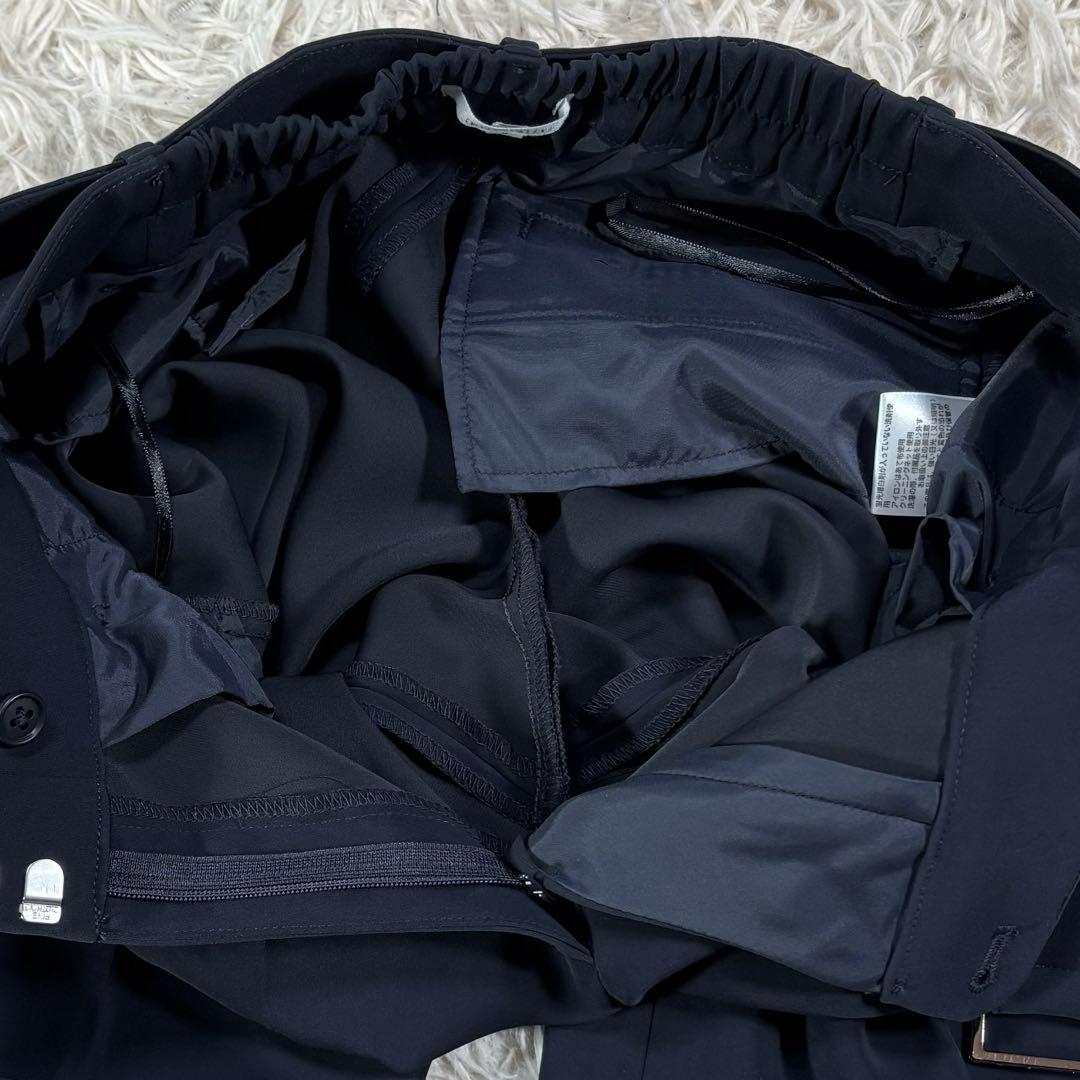 PLST プラステ　セットアップスーツ　カラーレス　パンツ　洗えるスーツ