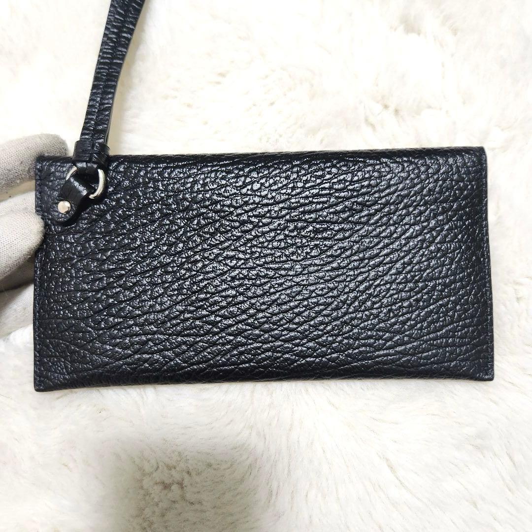✨新品未使用　正規品✨マルジェラ　長財布　ストラップ　カレンダー　ステッチ