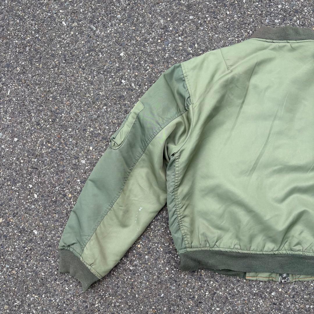 s*a様 90s alpha MA-1 フライトジャケット Mサイズ オリーブ