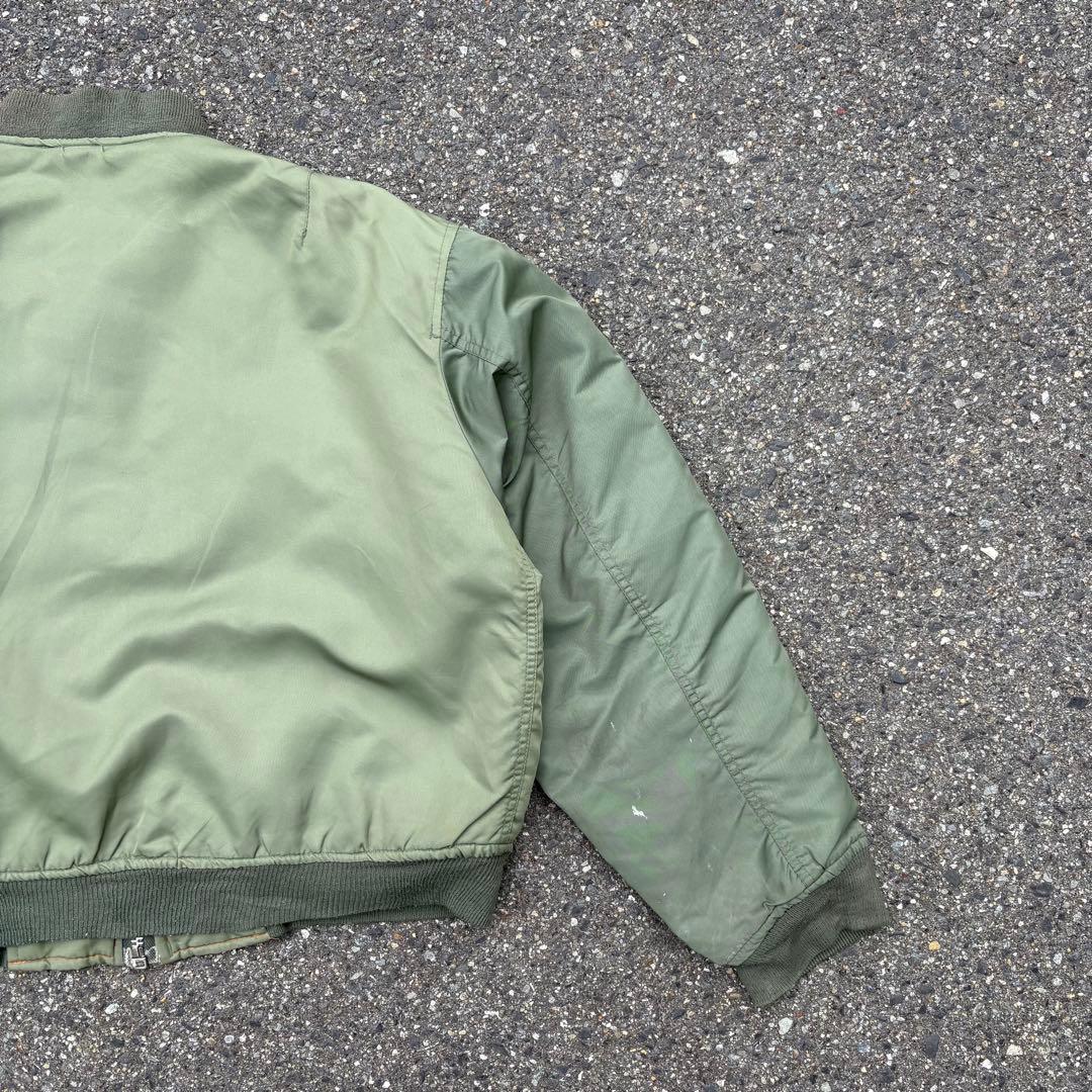 s*a様 90s alpha MA-1 フライトジャケット Mサイズ オリーブ