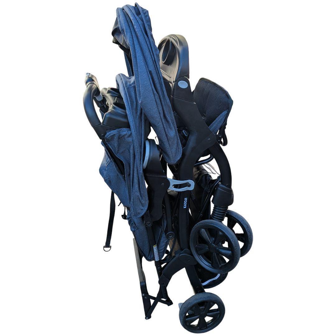 【極美品】KATOJI カトージ 二人乗り ベビーカー 二人でゴーDX 二人乗り