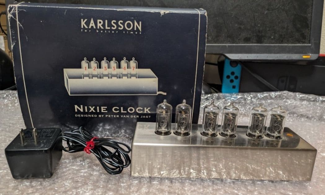 KARLSSON NIXIE CLOCK ニキシー管時計 /カールソン シュタゲ