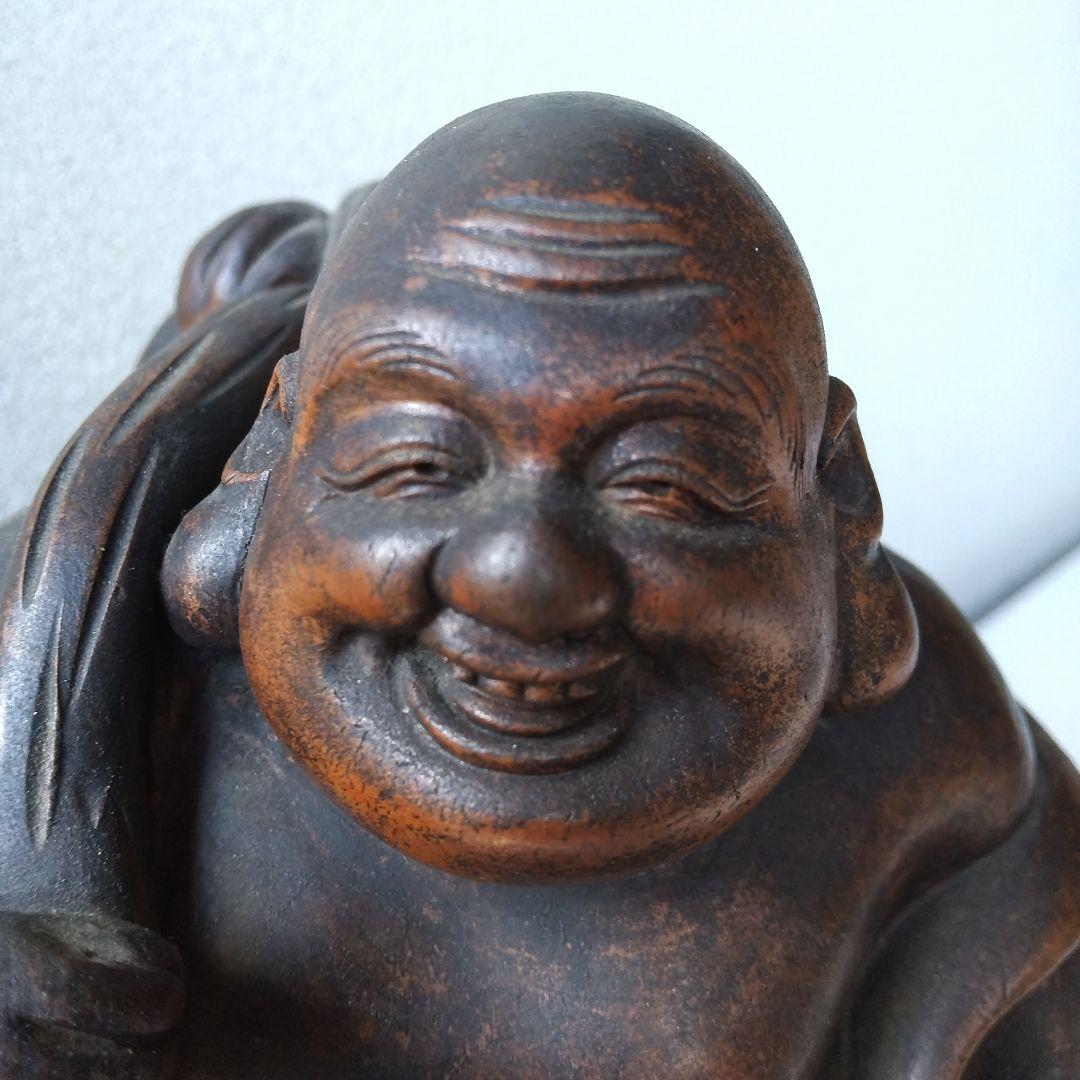 備前焼 布袋さん 置物
