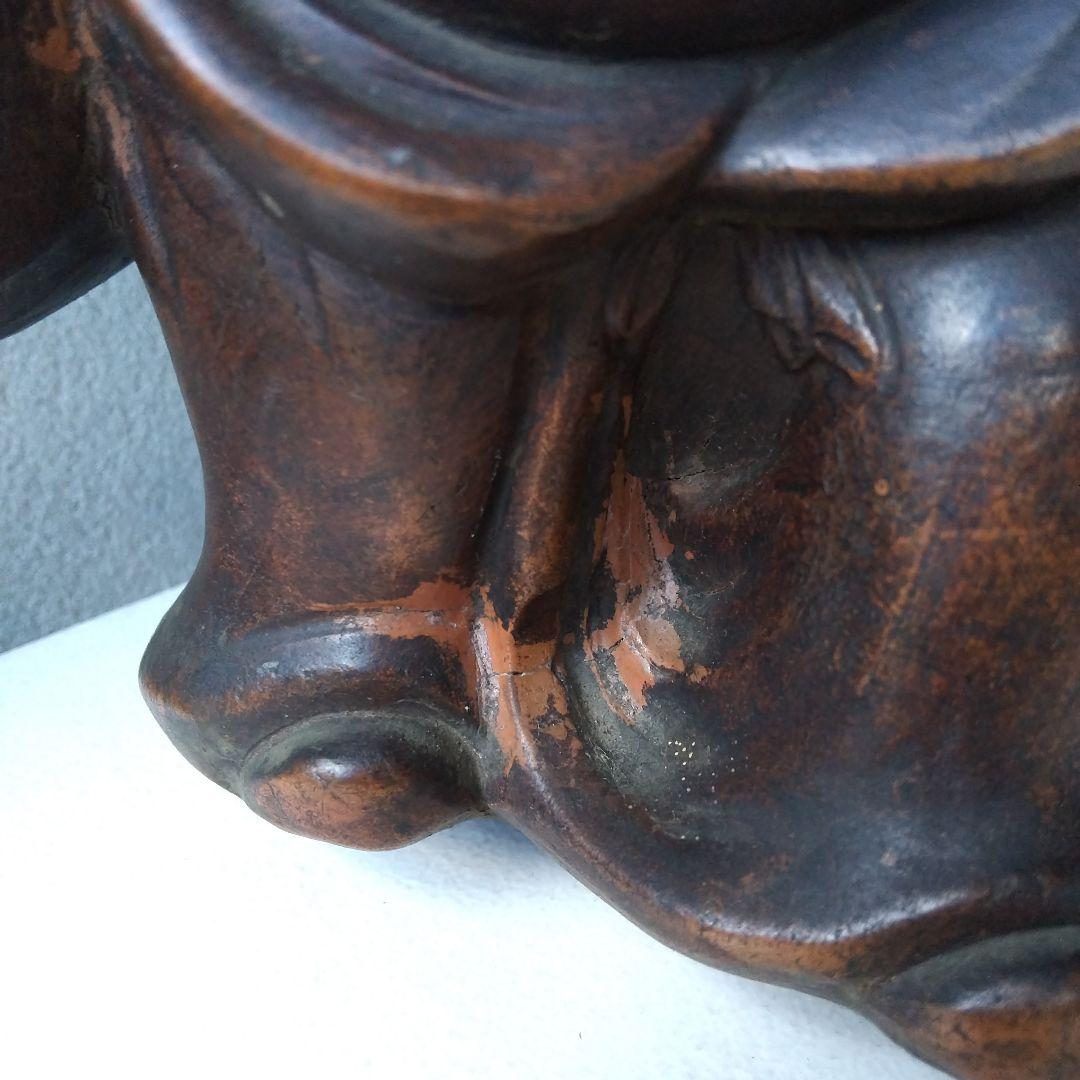 備前焼 布袋さん 置物