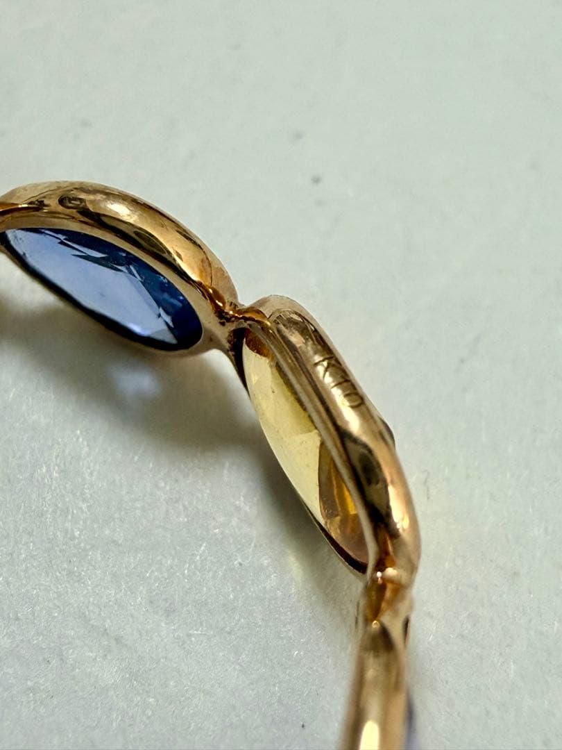 マルチサファイア リング 12号 パーセルジュエリー