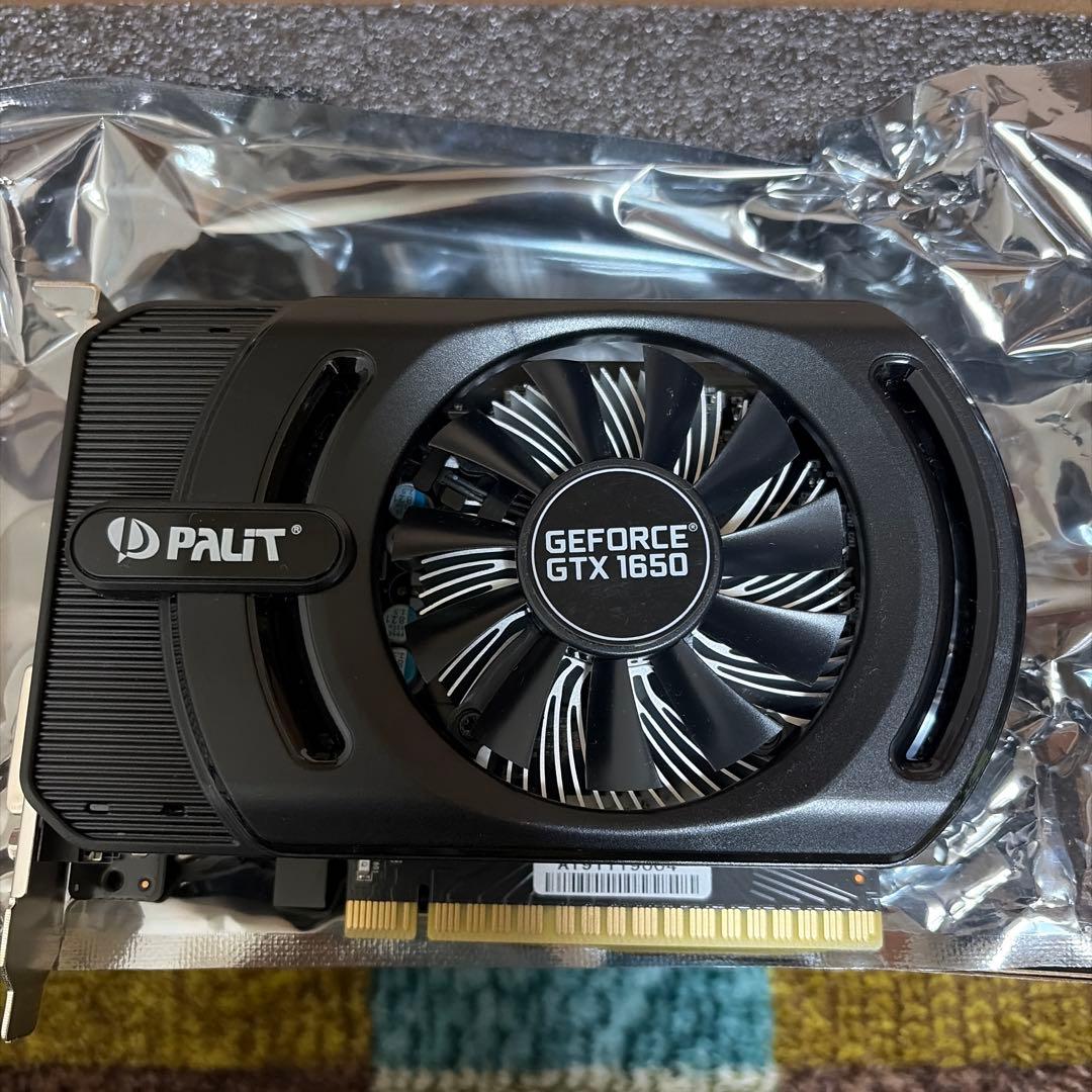 グラフィックボード・グラボ・ビデオカード Palit GeForce GTX 1650 StormX OC D6 4GB