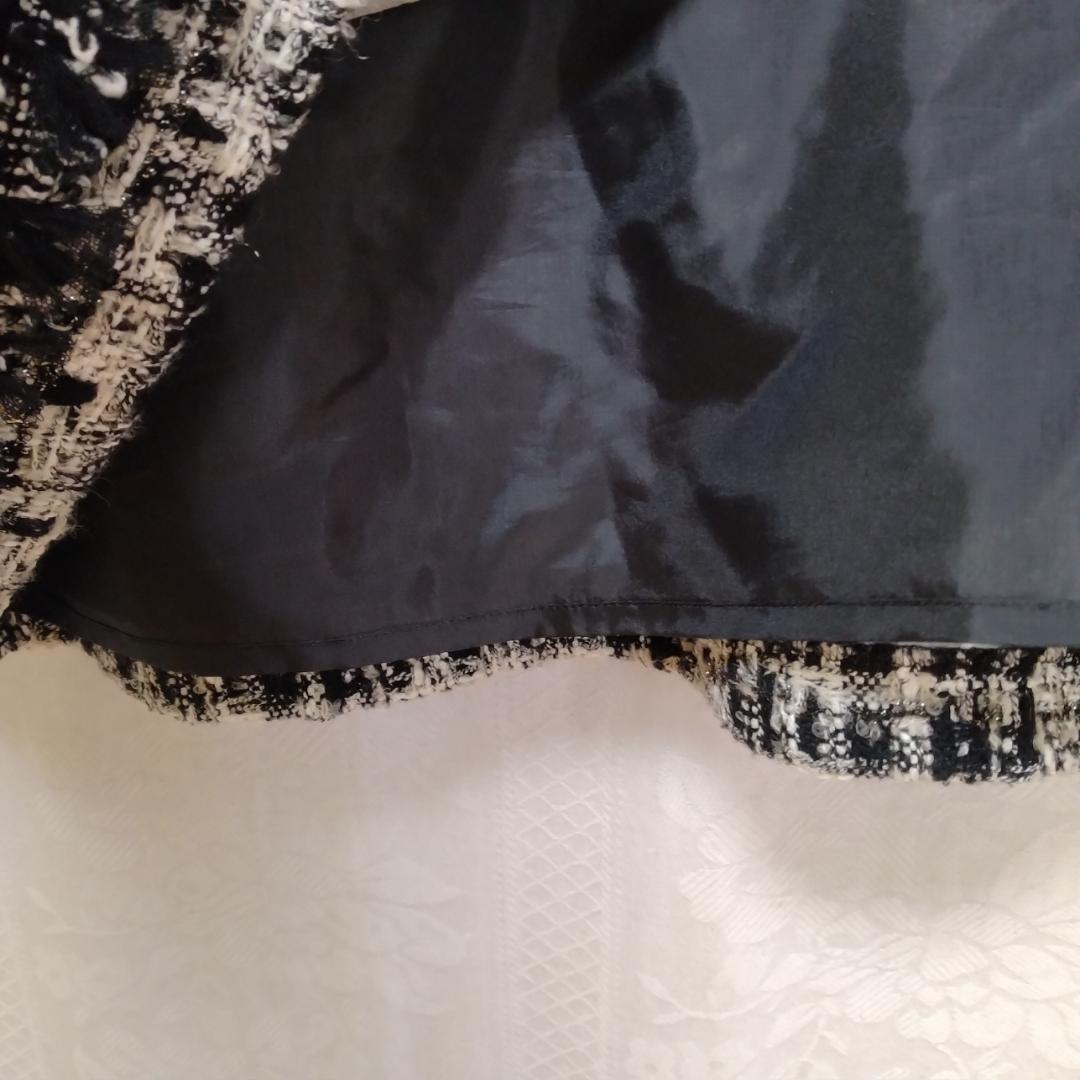 TO BE CHIC 大きいサイズ　ツイードワンピース 44