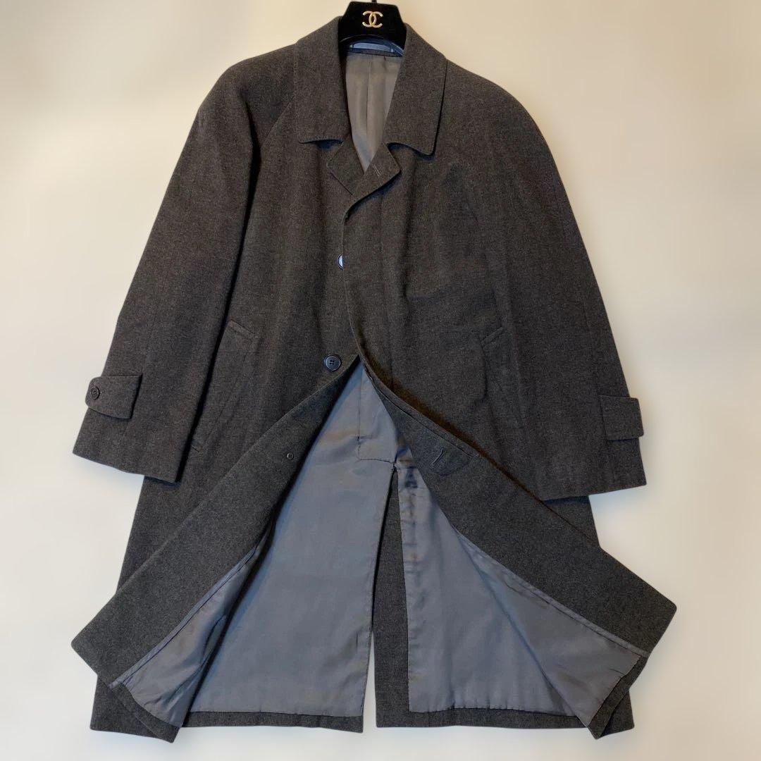 Loro Pianaロロピアーナ　ダークグレーカシミヤチェスターフィールドコート