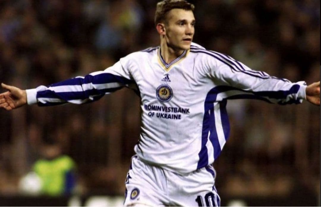 1998-99 ディナモキエフ チャンピオンズリーグ仕様 シェフチェンコ#10