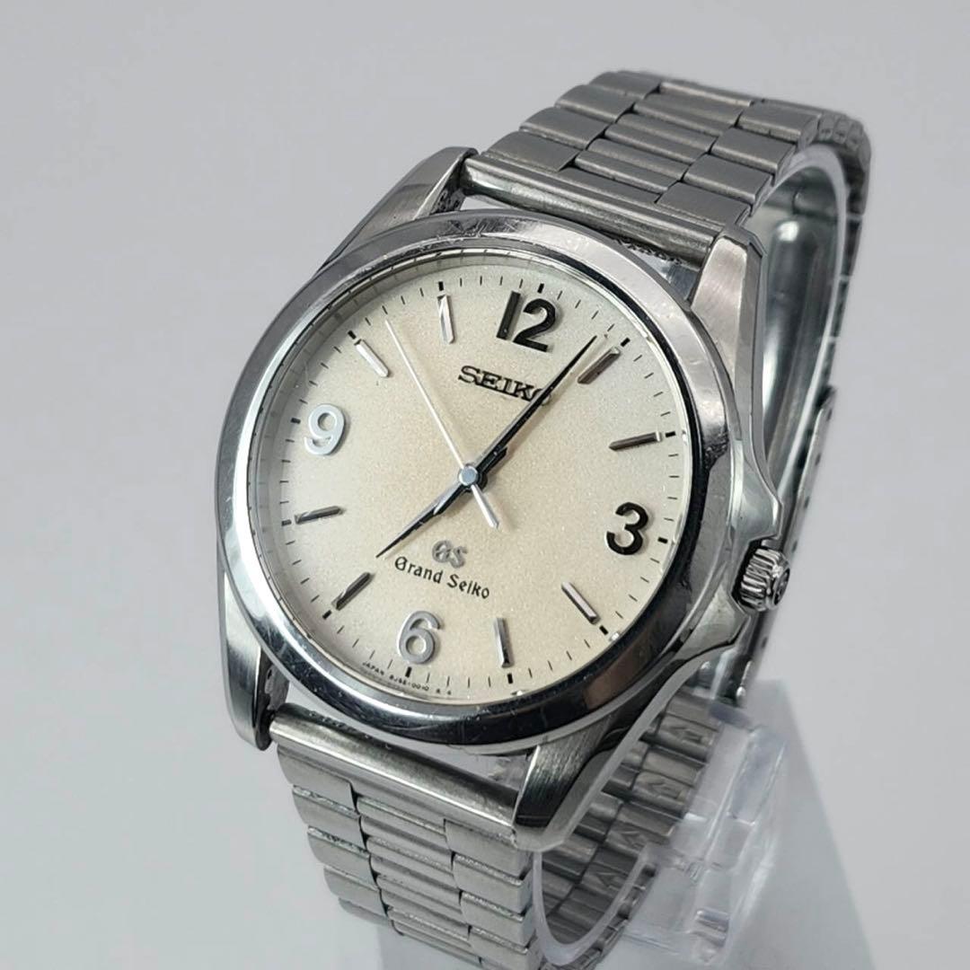グランドセイコー　腕時計　8J55-0010 メンズ　シルバー　クォーツ　3針