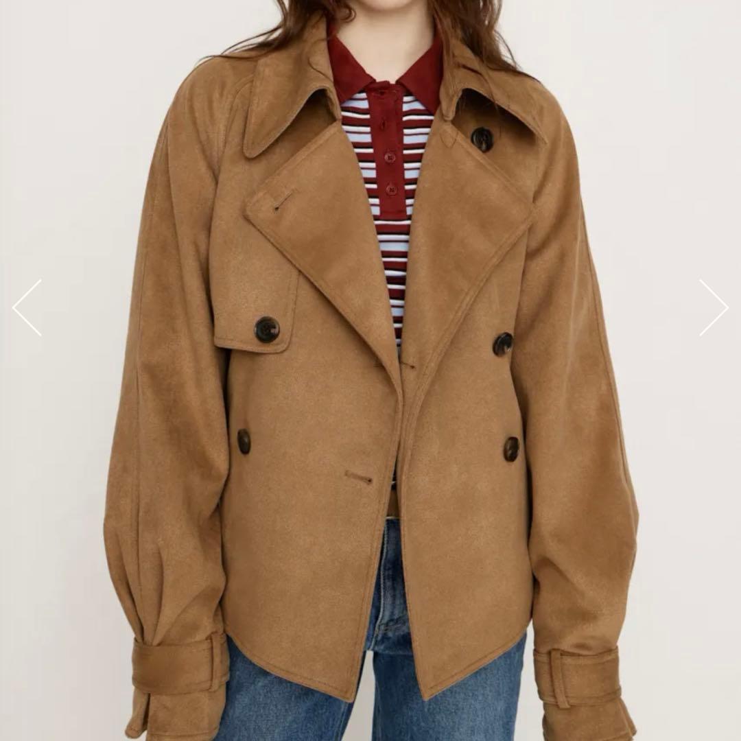 MICHIXSLY F／SUEDE S／トレンチ ベージュ SLY スライ