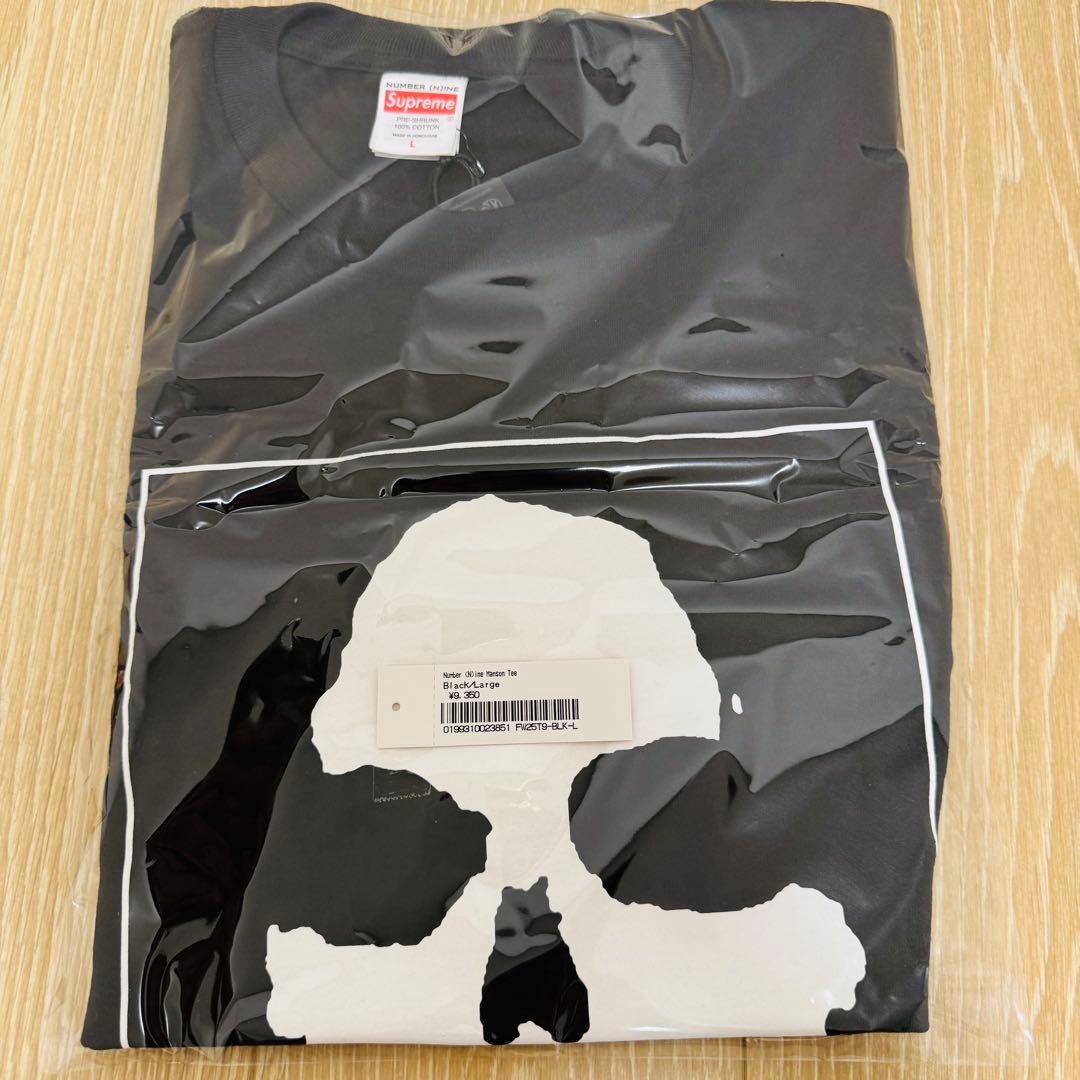 トップス Supreme Number (N)ine nine Manson Tee L
