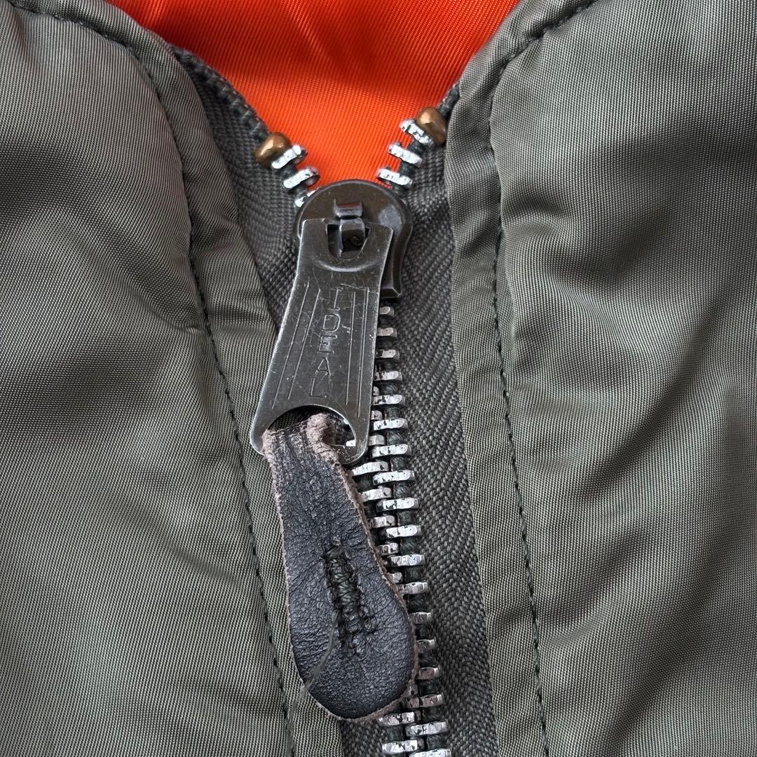 USA製 ALPHA INDUSTRIES ma-1 M 90s 短丈