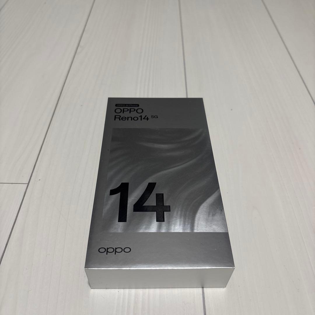 新品！OPPO Reno14 5G オパールホワイト