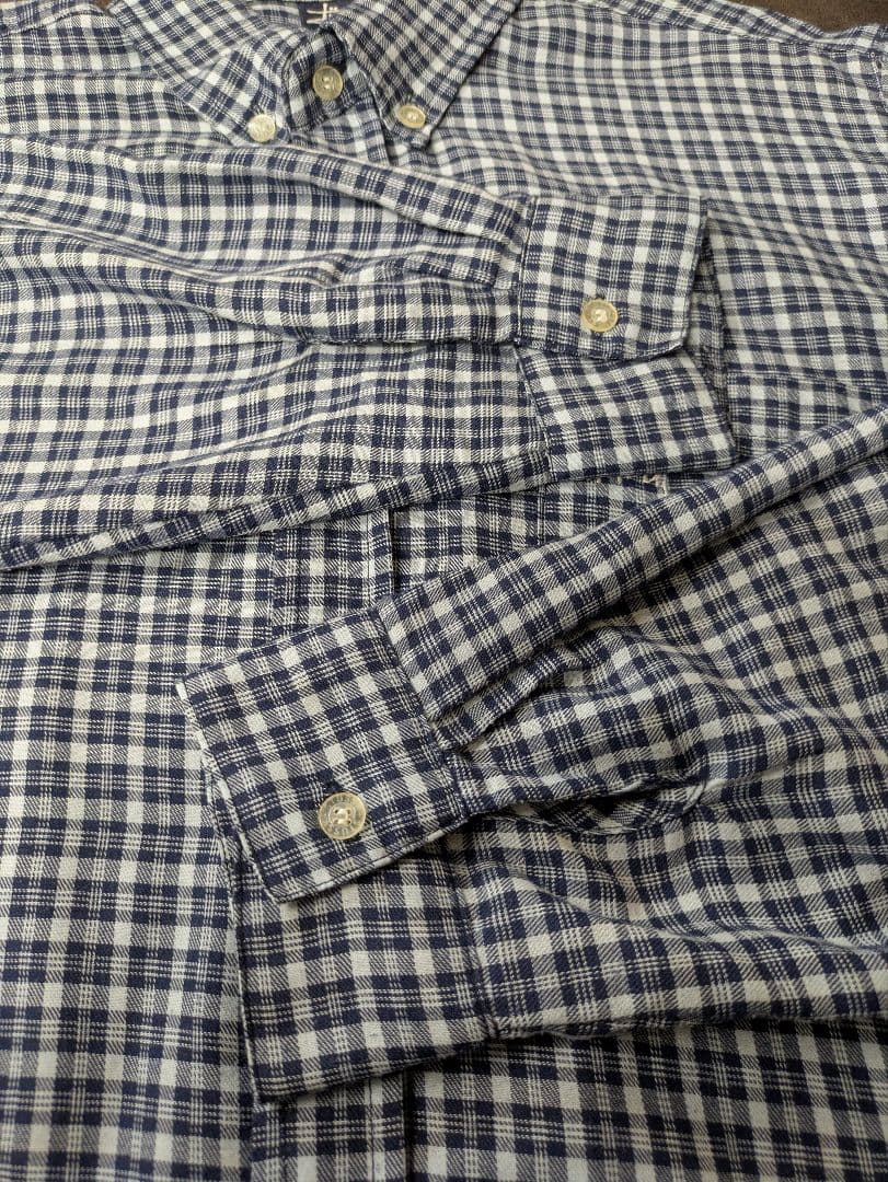 ル*ー様 激熱 90s 紺タグ STUSSY ステューシー 刺繍 ボタンダウンシ