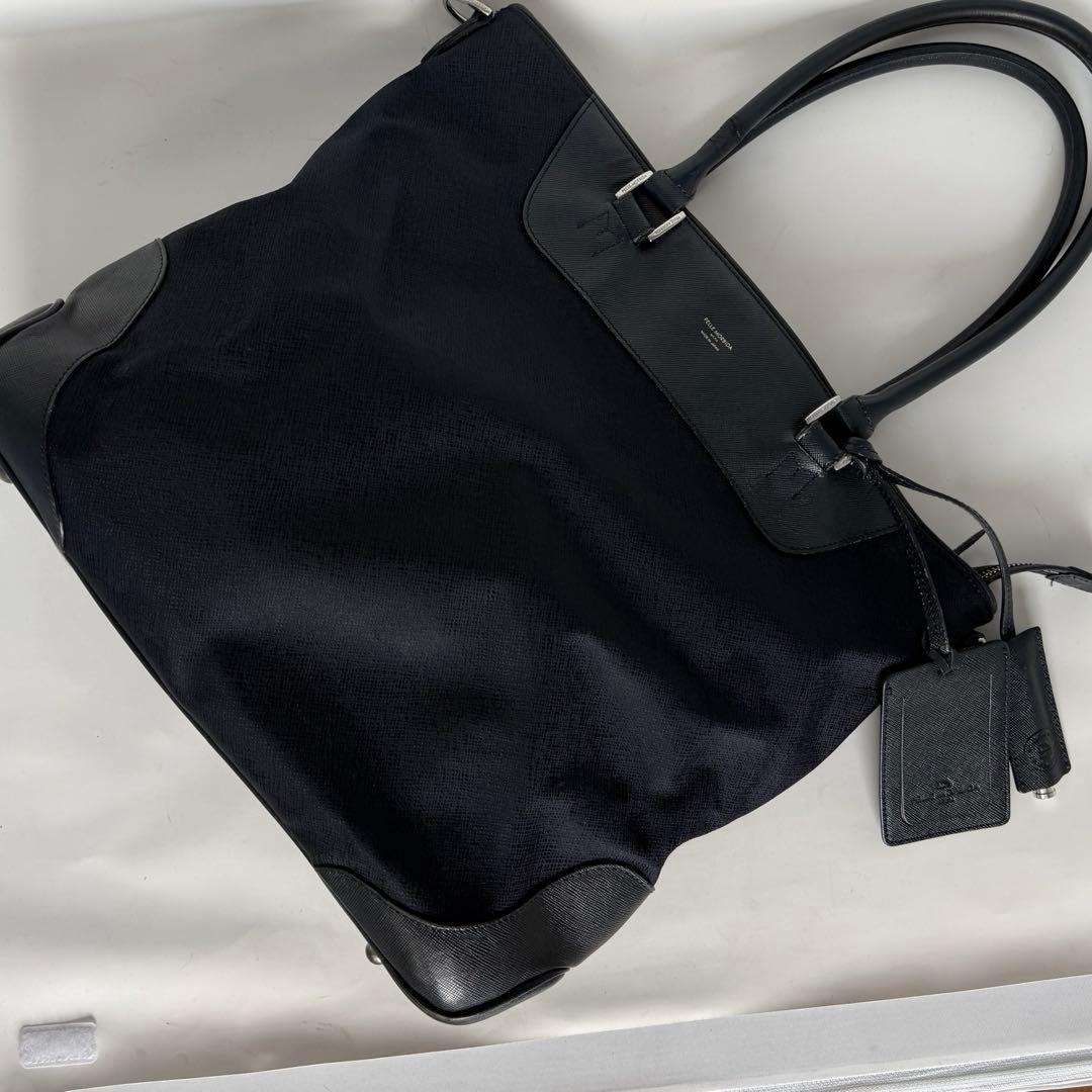 ネイビー★PELLE MORBIDA ペッレモルビダ キャピターノトート