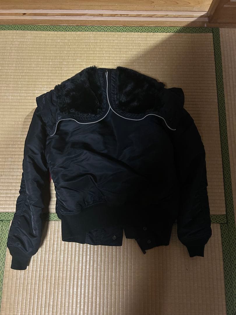 アルファ　　ブラックフライトジャケット