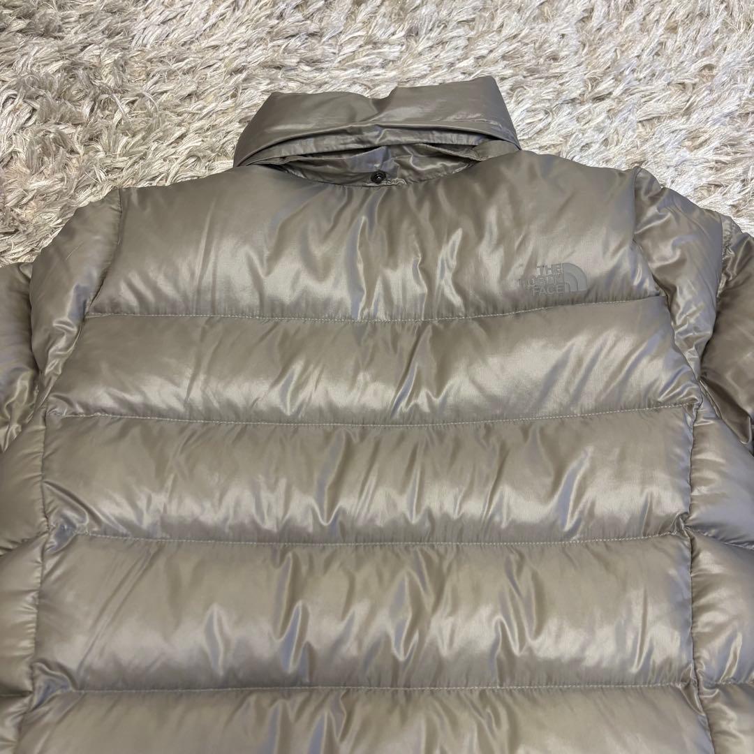 美品　ザノースフェイス　ダウンコート　ロングダウンジャケット　フーデッドダウン