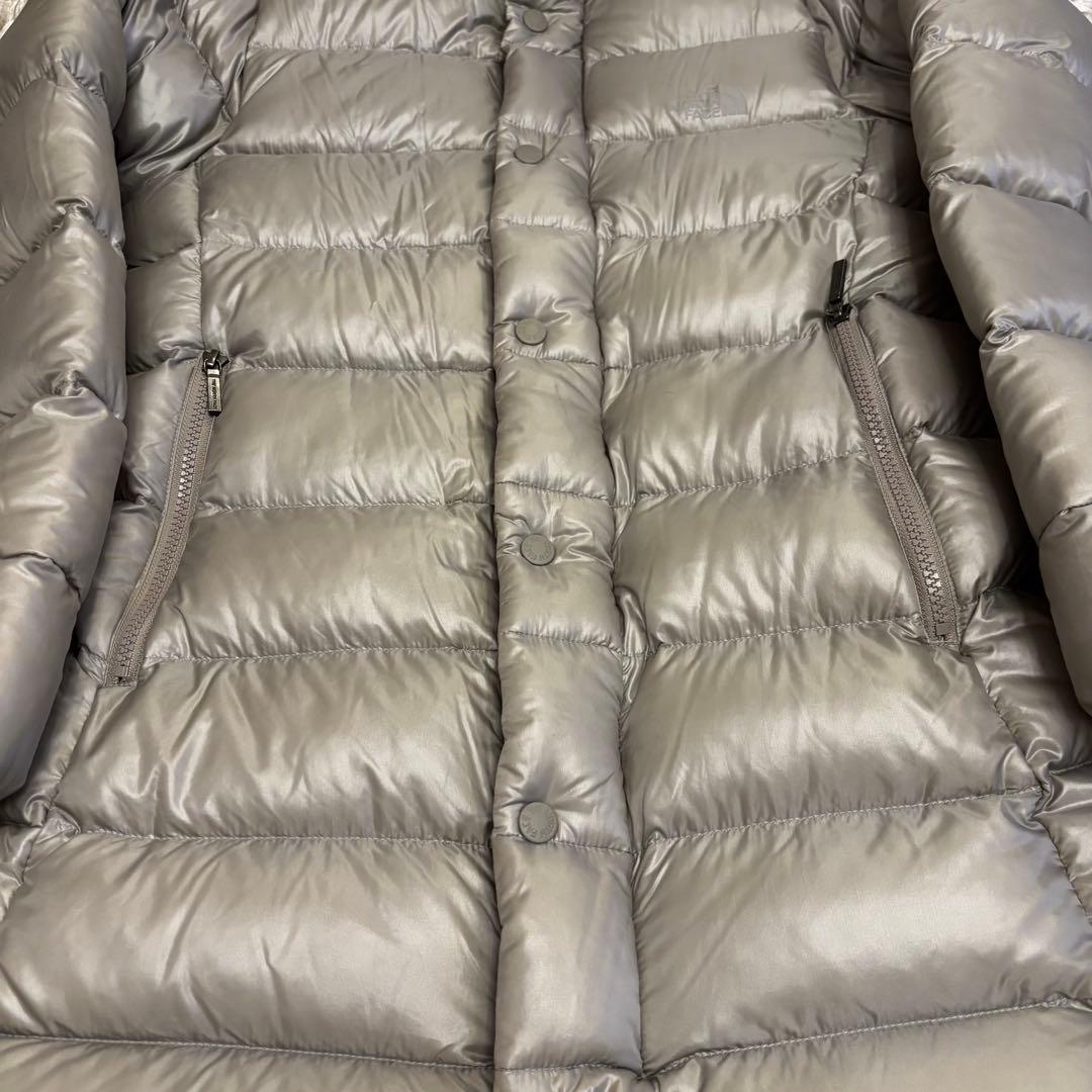 美品　ザノースフェイス　ダウンコート　ロングダウンジャケット　フーデッドダウン