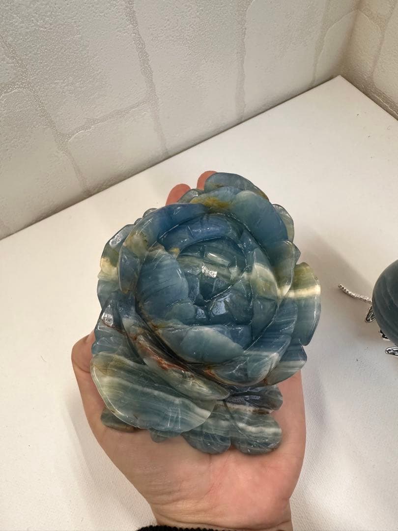 希少　ブルーオニキス　ローズ　バラ　大