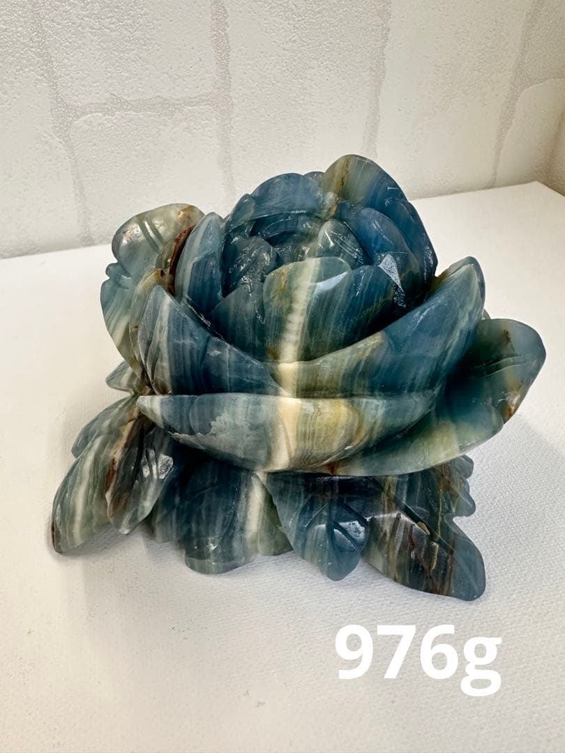 希少　ブルーオニキス　ローズ　バラ　大